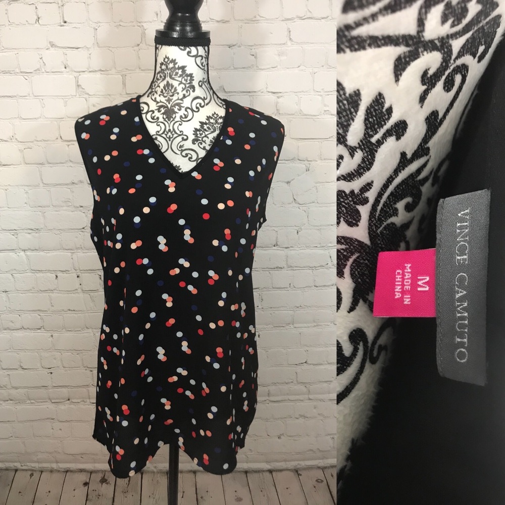 Vince Camuto Polka Dot shirt